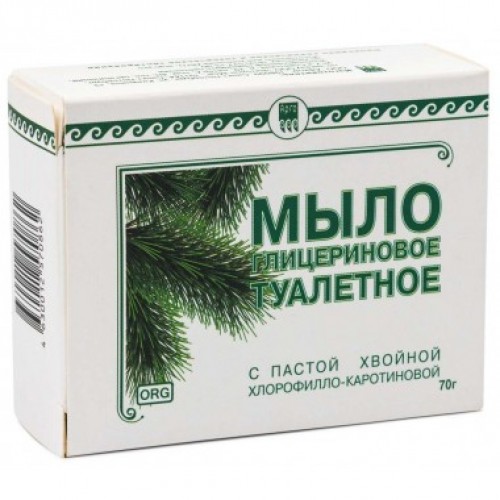 Купить Мыло туалетное глицериновое Фитолон с пастой хвойной хлорофилло-каротиновой  г. Краснодар  