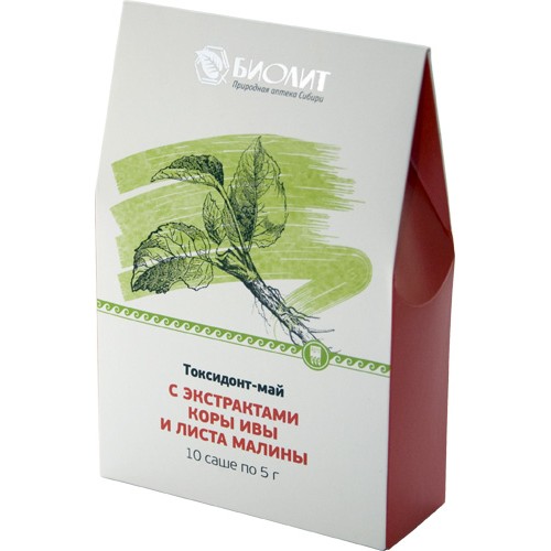 Купить Токсидонт-май с экстрактами коры ивы и листа малины  г. Краснодар  