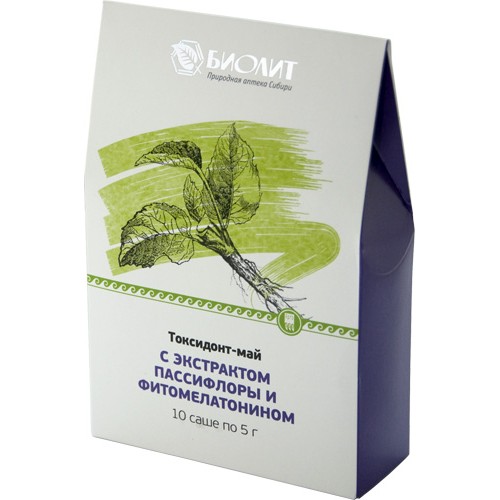 Купить Токсидонт-май с экстрактами пассифлоры и фитомелатонином  г. Краснодар  