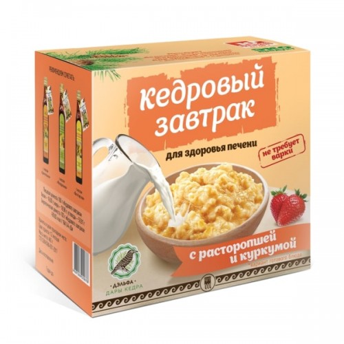 Купить Завтрак кедровый для здоровья печени с расторопшей и куркумой  г. Краснодар  